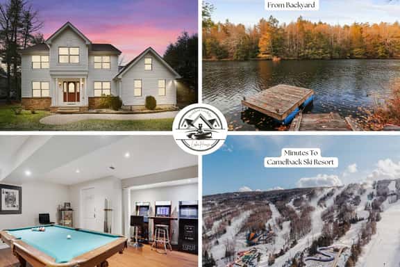 Lakefront, Kayaks, Fishing, Fire Pit, Game Room - Image 1