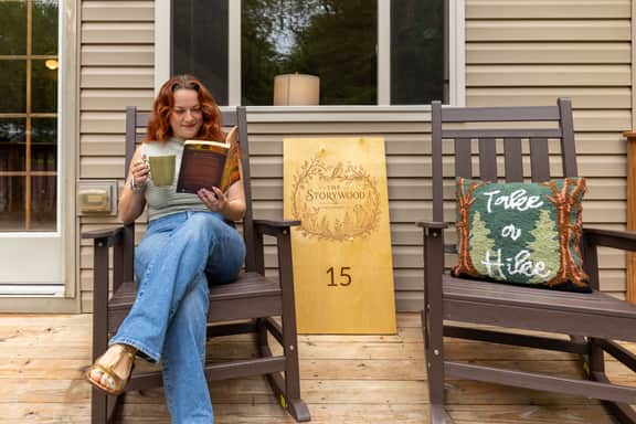 Family-Centered Storybook Cabin In Nature - Image 4