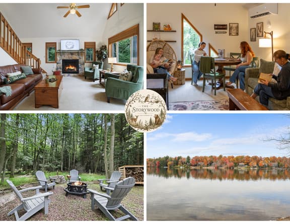 Family-Centered Storybook Cabin In Nature - Image 1
